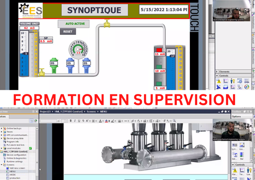 Formation:Supervision IHM (Wincc Tia portal)